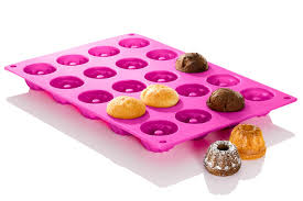 Mini Fancy 20 Cavity Bundt Savarin Cake Pan Chiffon Cake Mould Silicone Mold Baking Mould Cake Molds Silicone Silicone Molds Baking Cake Decorating Moulds