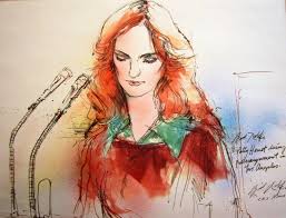Image Result For Patty Hearst Court Room Drawing Illustration Artist Drawings