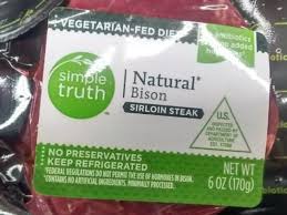 bison sirloin steak nutrition facts