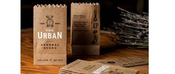 Get brown kraft personalized business cards or make your own from scratch! Paper Bag Business Cards Produced On Brown Kraft