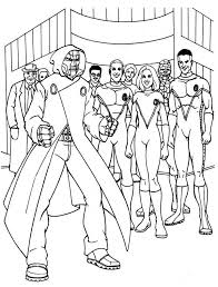 This is another coloring tutorial, with me showing you how to use one colorto get a number of shades from that one particular color.my channel. Fantastic Four And Dr Doom Coloring Page Free Printable Coloring Pages For Kids
