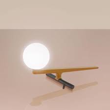 Le linee tondeggianti rendono la lampada innovativa, moderna ed elegante. Artemide Yanzi Lampada Da Tavolo Lampcommerce