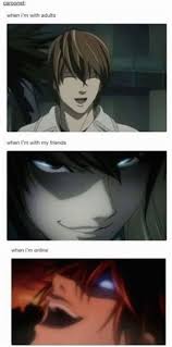 Anime Followers Hit Follow Write Opinions Below Tag Your Incredible Bestfriend Deathnote Deathnot In 2020 Death Note Funny Anime Memes Funny Anime Funny