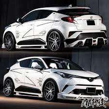 Toyota chr modified in sri lanka. Toyota Yize Izoa C Hr Car Sticker Garland Chr Body Waist Line Decoration Modified Car Sticker Film Color Strip