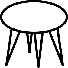 Round Table Free Vector Icons Designed By Catkuro In 2020 Icon Design Vector Icons Vector Free
