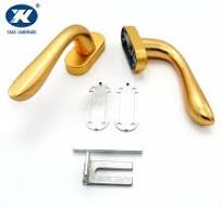 PVD Champagne Gold Aluminum Alloy Casement Window Handle Furniture Handles