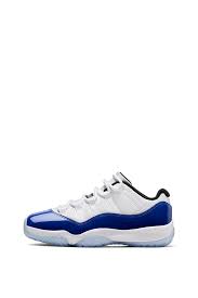 A white midsole, red translucent outsole, and jordan branding on the tongue complete the design. Women S Air Jordan 11 Low Concord Sketch Release Date Title Snkrs Au Au