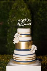 Glamorous Navy Pink Gold Wedding Navy Blue Wedding Cakes Wedding Cake Navy Gold Wedding Cake Navy