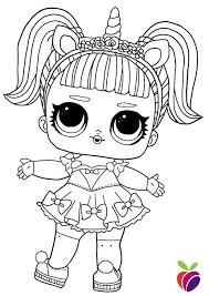 These fun and educational free unicorn coloring pages to print will allow children to travel to a fantasy land full of wonders, while learning about this magical creature. Lol Surprise Sparkle Series Coloring Page Unicorn Coloring1