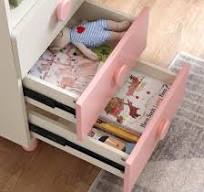 Linsy Meninas Mesa De Estudo De Canto Rosa Com Estante E ...
