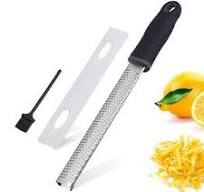 Manual Lemon Zester - Durable Stainless Steel Grater