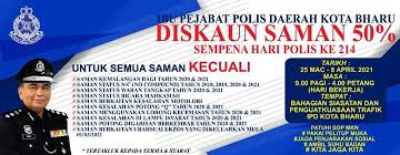 Cara bayar saman pdrm secara online menggunakan myeg & rilek. Diskaun Saman Pdrm Kota Bharu