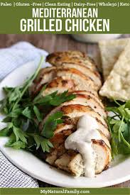Mostly because we've been back from spain for a week now and jetlag? Mediterranean Paleo Grilled Chicken Recipe Sauce My Natural Family