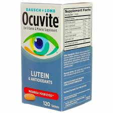Bausch Lomb Ocuvite Goz Vitamini Lutein Ile Tablet 120 Ea Fruugo Tr