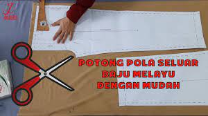 Step by step guide on how to sew zipper fly of a tutorial jahit poket tepi. Jangan Salah Potong Cara Potong Pola Seluar Baju Melayu Youtube