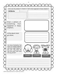It's time for a family meeting! Clementine And The Family Meeting Sara Pennypacker Novel Study Packet