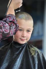 Cancer support head shave lauded