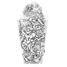 Custom Tattoo Design Tattoo Arm Designs Clock Tattoo Sleeve Tattoo Sleeve Designs