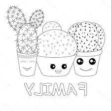 9 Unique De Dessin Cactus Kawaii Photos Dessin Cactus Coloriage Kawaii Kawaii