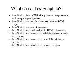 Maybe you would like to learn more about one of these? Cis 3 5 Lecture 2 3 Introduction To Javascript Ppt Download