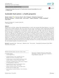 Change of name and status, and alteration of boundaries 5. Pdf Sustainable Food Systems A Health Perspective