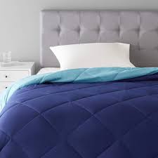 With the lowest prices online, cheap shipping rates and local collection options, you can make an even bigger saving. Amazon Basics Reversible Microfiber Comforter Blanket Twin Twin Xl Navy Sky Blue Buy Online In Mongolia At Mongolia Desertcart Com Productid 15482234