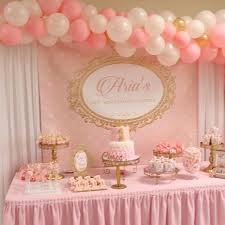 Crown Princess Backdrop Girls Party Banner Poster Etsy In 2021 Birthday Backdrop Princess Backdrops Party Banner