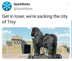 The story has grabbed the imagination. Spark Notes Out Here Killing The Twitter Game