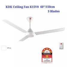Sedang yukata dipergunakan untuk kesempatan santai, kayak mengenai kapan orang mendambakan artikel souvenir kipas kayu murah pastinya sangat bermacam. Kdk Ceiling Fan K15v0 150cm 60 3 Blade White Kipas Siling 1 Set