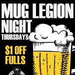 Mug Legion Night Thursdays | All Locations