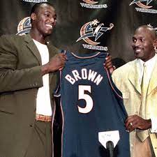 'michael has never brought me to tears' | sports illustrated. Kwame Brown Michael Jordan Never Brought Me To Tears Sports Illustrated