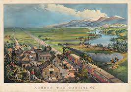 The manifest destiny painting conveys the ideas of american progress in terms of transportation technologies and the spirit of the frontier. Manifest Destiny And The West