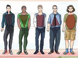 A triangular body shape with the wide lower and thin upper area is the most challenging body type to dress. Beautiful Beings Identifying Your Male Body Type And Their Body Type Clothes Body Types Male Body Types