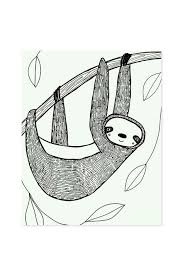 Pin By Jamie Lane On Ilustraciones Sloth Art Art Prints Art