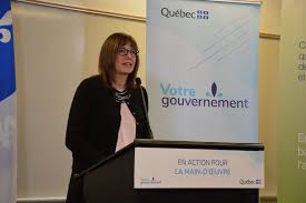 Ministre déléguée au développement économique régional. Marie Eve Proulx Demissionne Courrier Frontenac