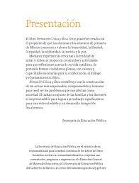 Catálogo de libros de educación básica. Formacion Civica Y Etica Sexto Grado Primera Edicion 2020 Comision Nacional De Libros De Texto Gratuitos