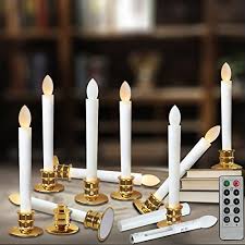 Flameless Pillar Christmas Candles In Windows Amcyxy Happynewyear2020online Info