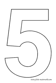 Number 5 Template Crafts And Worksheets For Preschool Toddler And Kindergarten Numbers Preschool Numbers Kindergarten Printable Numbers