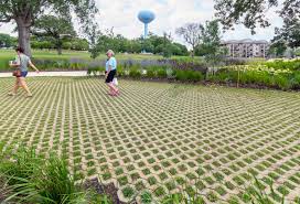 Spread and screed the bedding sand (grading to conform to astm c33). Turfstone Interlock Concrete Products