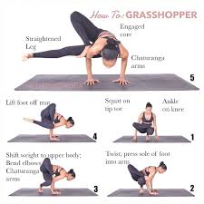 Sistersofyoga Soytutorial How To Grasshopper Swipe Benefits Common Mistakes Warm Ups Begin In Squat Position Yoga Poses Yoga Asanas Ashtanga Yoga