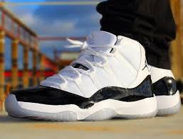 Air Jordan 11 Concord Black And White Pin On Jordans