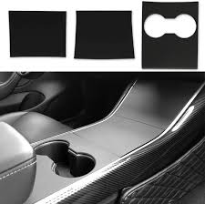 Interior, comfort, and cargo we're not exaggerating when we say that the tesla model 3 has an interior unlike any other car on. Amazon Com Tesla Model 3 Model Y Center Console Wrap Abs Matte Black Console Cover Interior Decoration Wrap Kit Tesla Model 3 Model Y Accessories Automotive