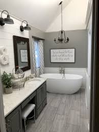 Dec 27, 2020 · the bathroom feels enticing with the pendant lighting and the mirror style. 62 Stunning Farmhouse Bathroom Tiles Ideas Modern Farmhouse Bathroom Home Remodeling Bathroom Inspiration