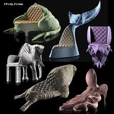 Those Amazing Animal Chairs Keep Coming And Now In Color Animal Chair Weird Furniture Funky Chairs