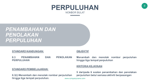 Selari dengan perkembangan pesat teknologi digital, kementerian pendidikan malaysia akan menggunakan teknologi dan kandungan digital dalam dalam bidang pendidikan. 1 Bidang Nombor Bulat Tema Perpuluhan Tajuk Perpuluhan Matematik Tahun Ppt Download