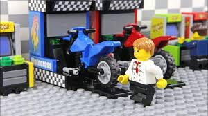 Lego Arcade Game Motocross Race Youtube