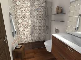 Bathroom floors are usually clad with tiles because tiles are very functional, durable, easy to wash and maintain and they look cool. Roomsketcher Blog 10 Small Bathroom Ideas That Work