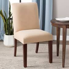 Search dining room chair covers can transform your old chair to brand new and extend the life of the chair to save your money. Round Top Dining Chair Covers Wayfair
