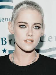 Ultra short pixie hair! Bleached.