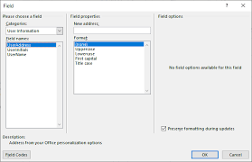 Inserting The User S Name Microsoft Word